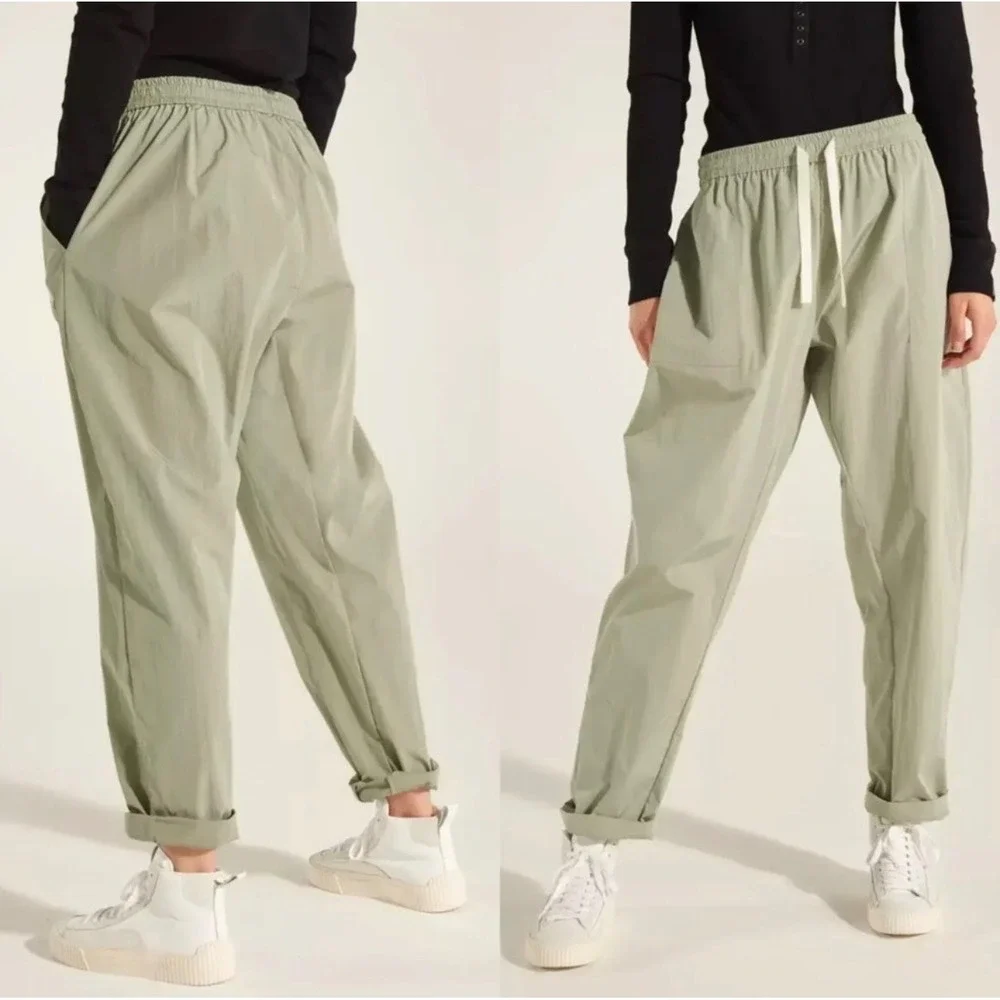 Sweaty Betty x Halle Berry Re‎ Spin Edit Sport Jogger Pants Sage Green Size XXL